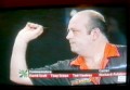 テレビでダーツ世界選手権決勝戦を見る