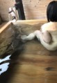 不倫の彼女と貸し切り温泉デート