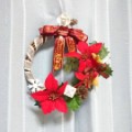 ハンドメイドクリスマスリース