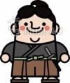 武士のお散歩 (*^^*)