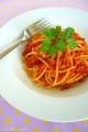 トマトソースパスタ