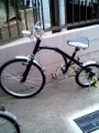 自慢の自転車