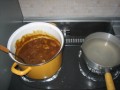 今日はカレー作ってみた