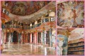 世界一高い大聖堂のあるウルムの街の近く、ヴィブリンゲンの修道院図書館｟南ドイツ｠