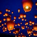 世界の名所　　｢平渓天燈節｣台湾の台北　　☆ご覧ください、キレイですよ☆