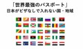 『Microsoft News』から、「ビザなしでイケない世界の３５か国」の紹介