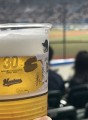 今日の球場ビール