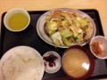 肉野菜炒め定食^o^