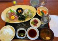 お刺身定食でヘルシーなランチ