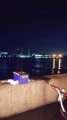 今夜も海に来ています