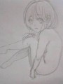 女の子描いてみました！(エロではない？