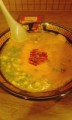 本場の　一蘭　のラーメン