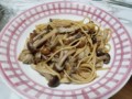 きのこパスタ