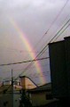 虹　をみた