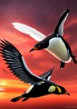 空飛ぶペンギン