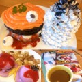 ハロウィンパンケーキ