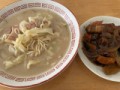 今日はラーメン
