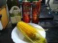 今夜は「お休み」＆トウモロコシ！