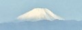白雪の富士山