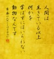 人間は生きている以上何かを学ずにはいられない動物なんです