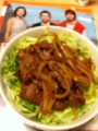 昨日の夜は焼肉丼を作った