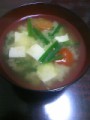 トマトの味噌汁とうめきちの母