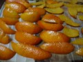 オレンジピール、ただ今乾燥中