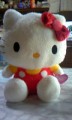 妹がゲームセンターで当てたキティちゃんの画像。