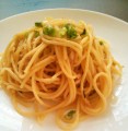 ツナマヨ醤油パスタぁヾ(゜ー゜ヾ)