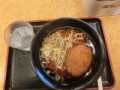 コロッケ蕎麦