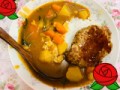 デジカフェ14周年について　in ハンバーグカレー作りました！