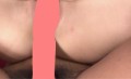 正常位でたっぷり中出しされた膣穴