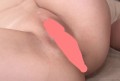 たっぷり中出しされた、パイパンマ○コ