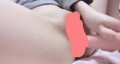 ぱっくり開脚してマ○コにバイブ挿入しちゃいます