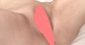 たっぷり膣内射精されて、膣口からドロっと精液でてます️