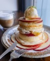 林檎パンケーキ